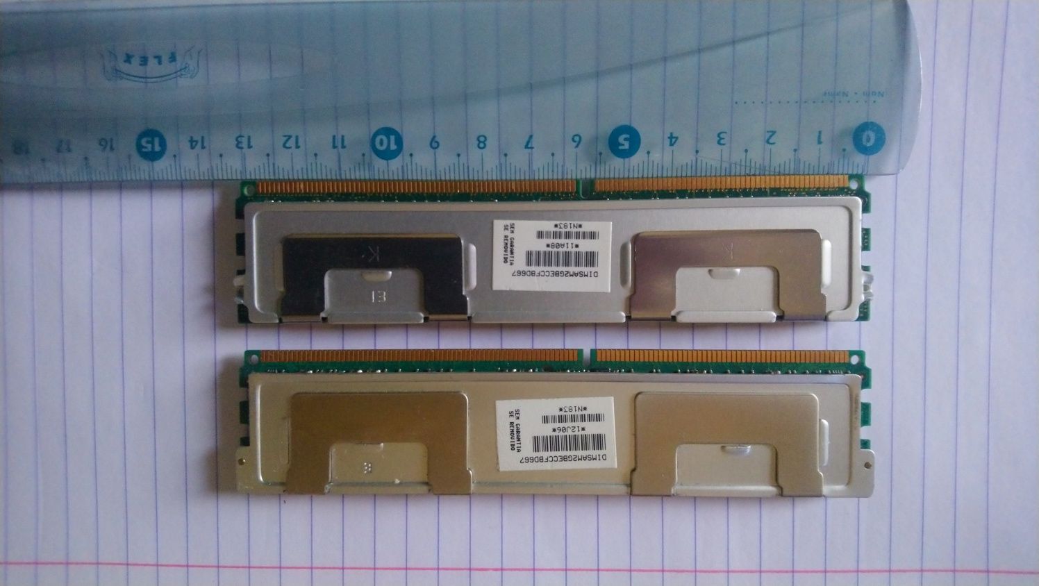 Samsung RAM 2x 2Gb pc2-5300F