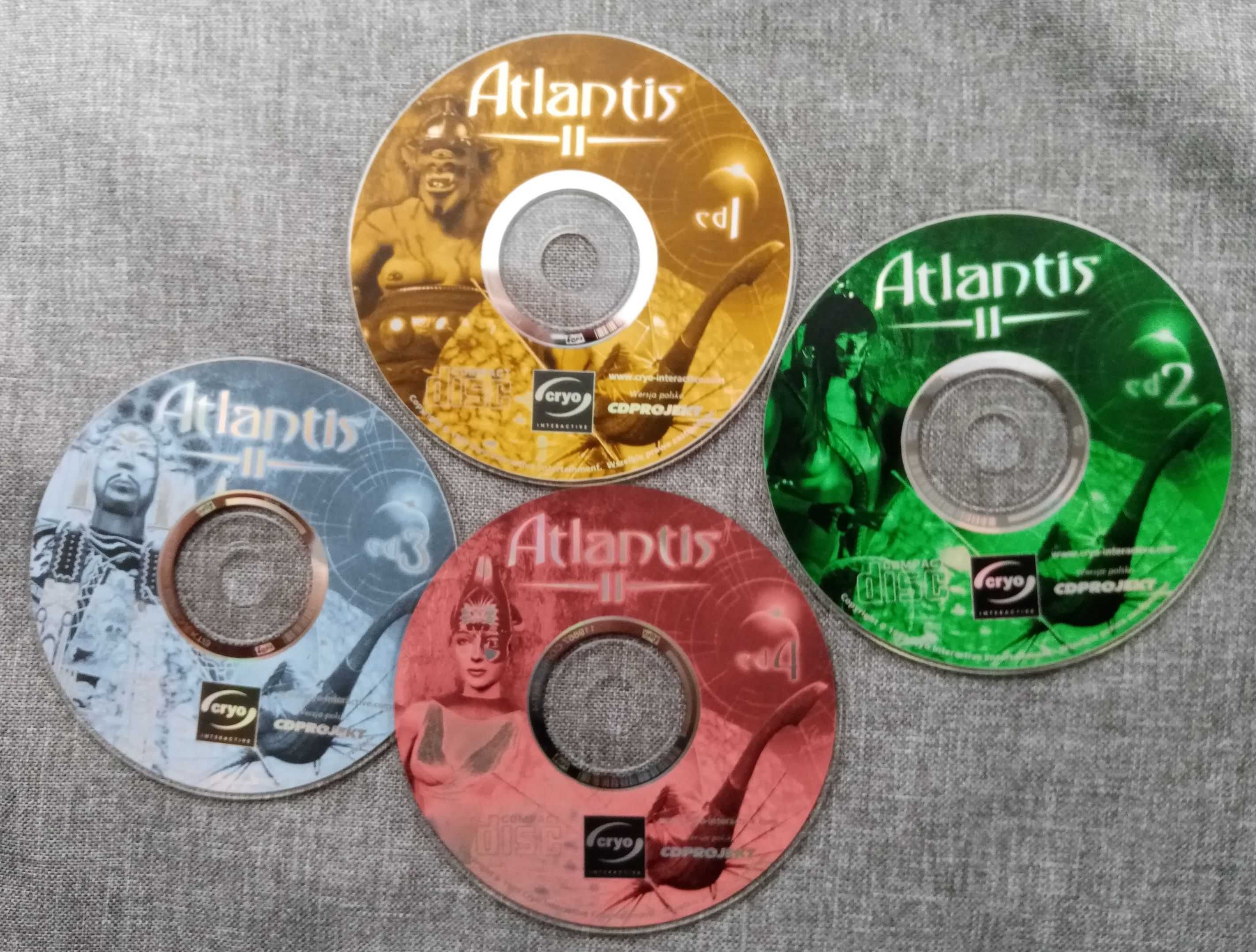 gra komputerowa PC, Atlantis 2 (Atlantis II) - z instrukcją