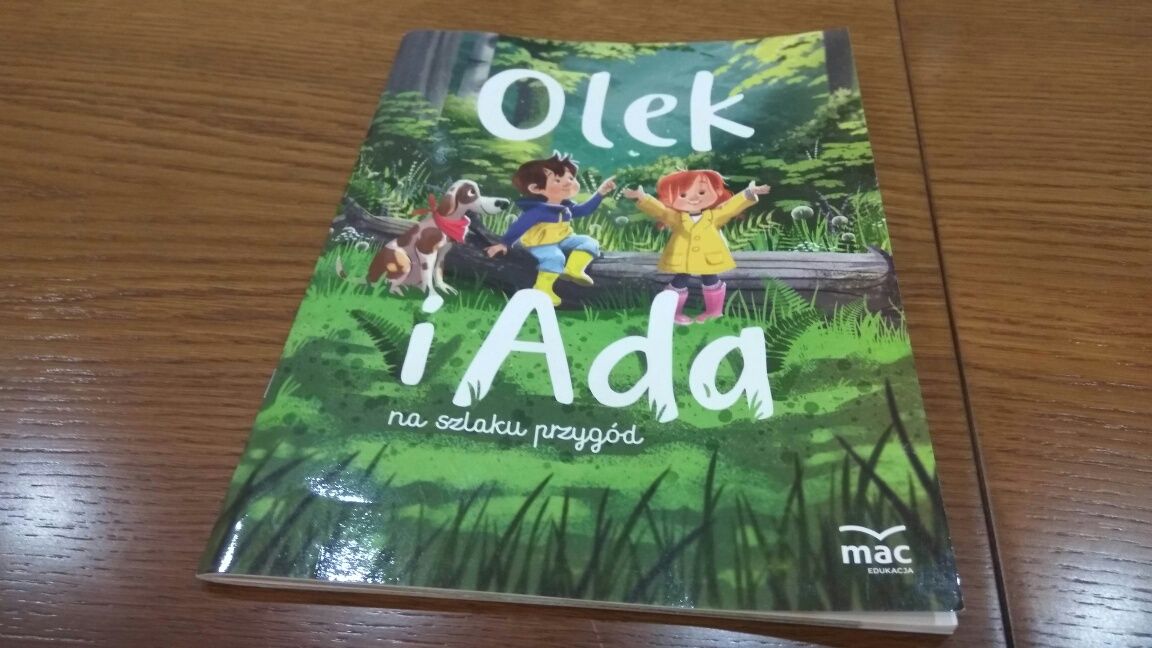 Książka Olek i Ada na szlaku przygód nowa