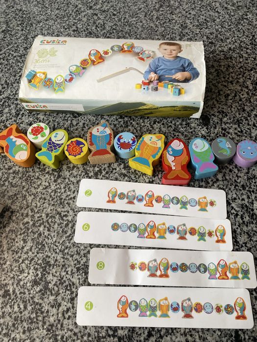 Деревяна іграшка - морські жителі