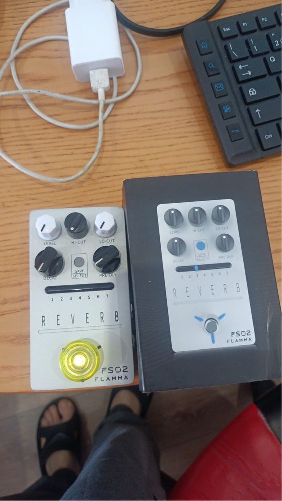 Pedal Reverb Flamma