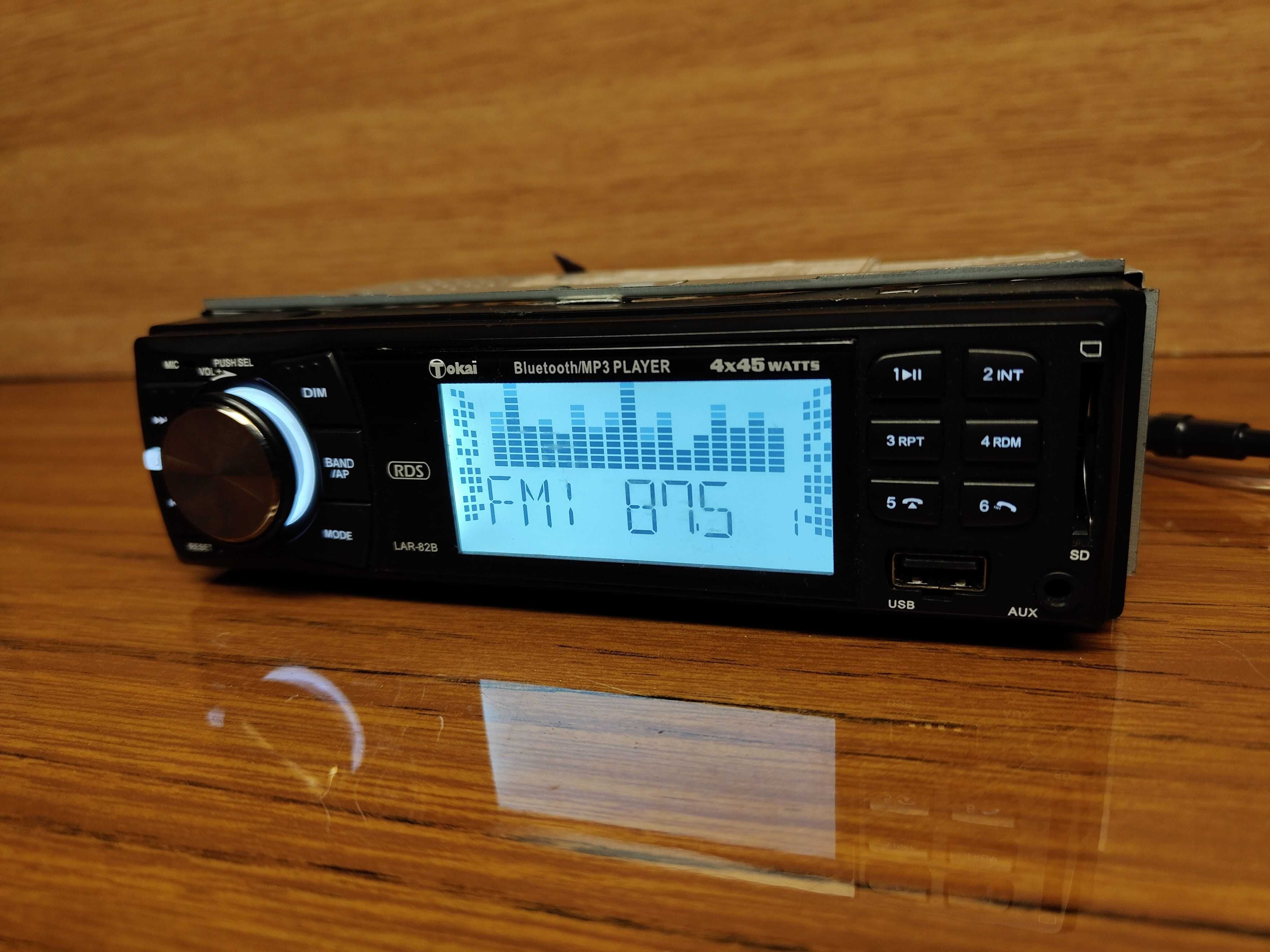 radio tokai bluetooth/mp3/usb/aux/sd lar-82b