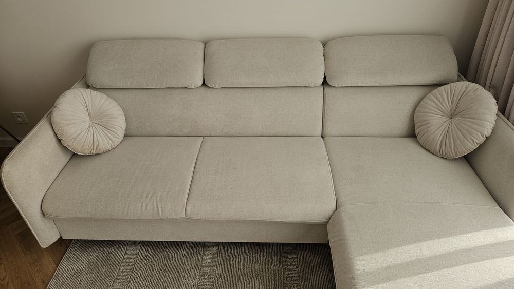 Narożnik, sofa, łóżko z funkcją spania Dreane L Selsey