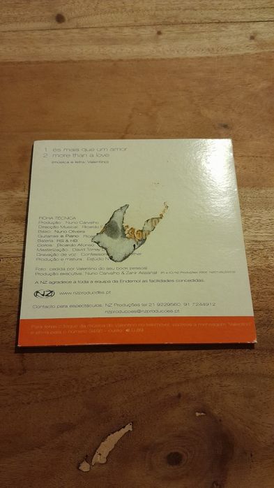 Cd Valentino  More than a love Tv Mais