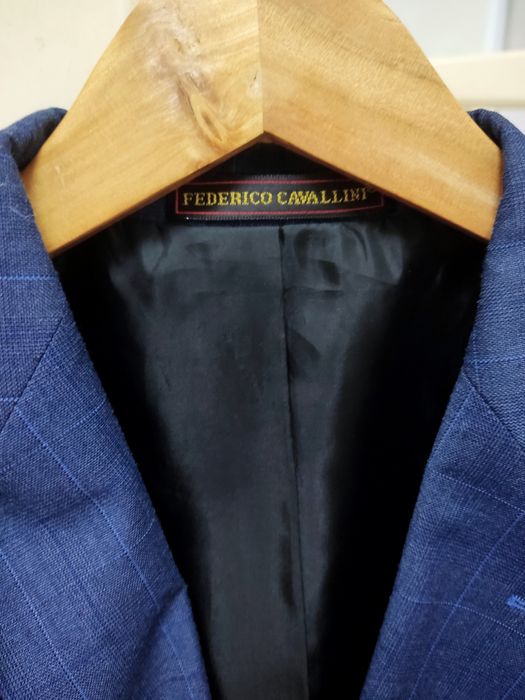 Піджак чоловічий синій 54/56 розмір