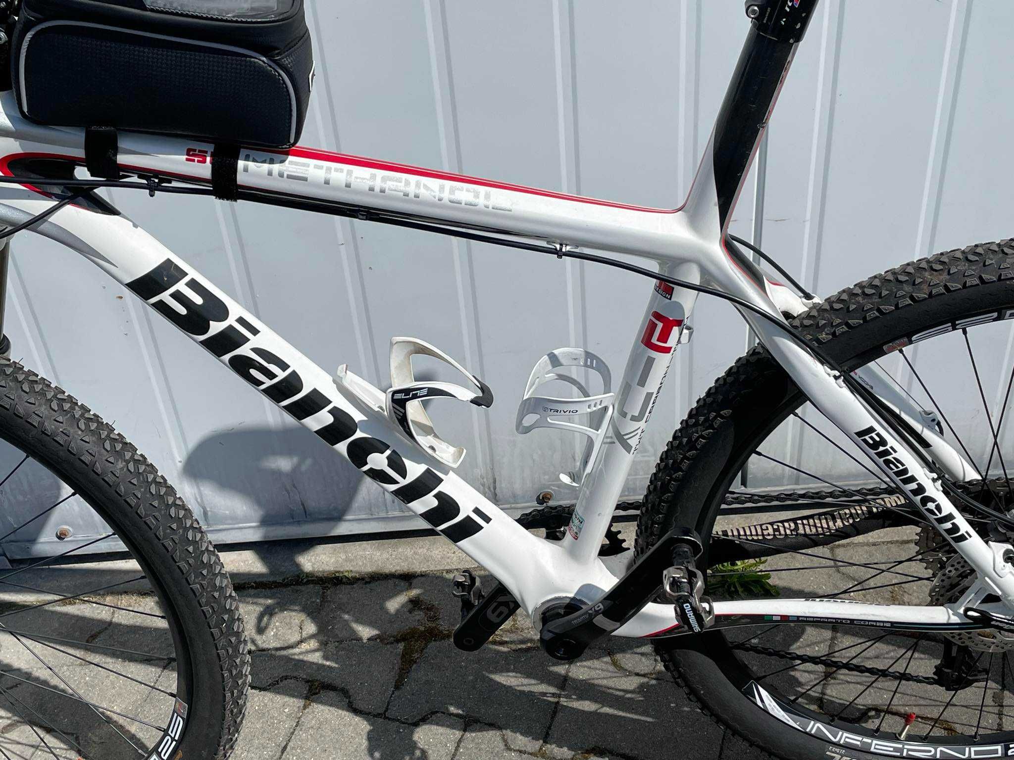 Rower górski MTB Bianchi Methanol XC-R Carbon biegi SRAM hamulce ORION