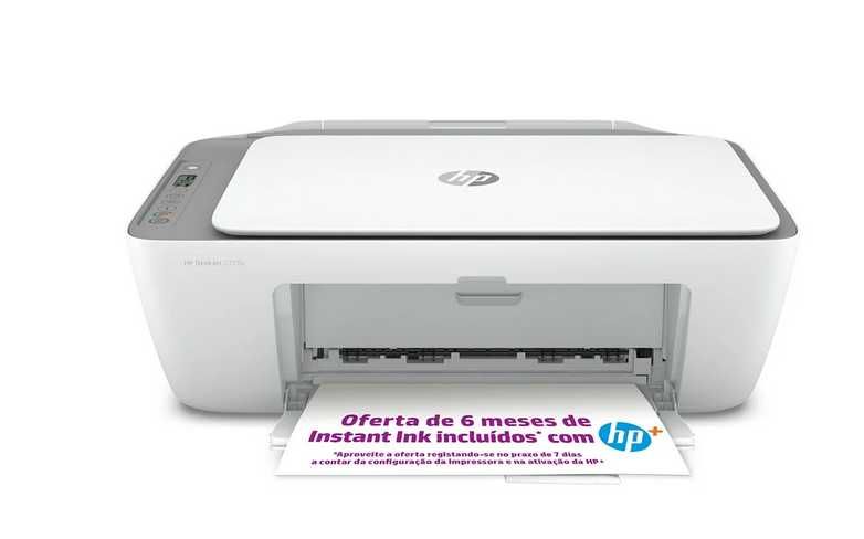 Impressora HP Deskjet 2720E (Jato de Tinta - Wi-Fi - Instant Ink)