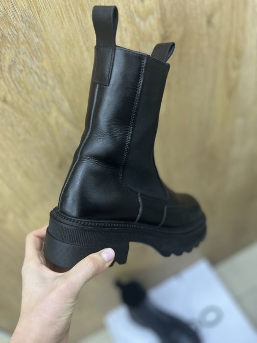 Сапоги шкіра 36 розмір