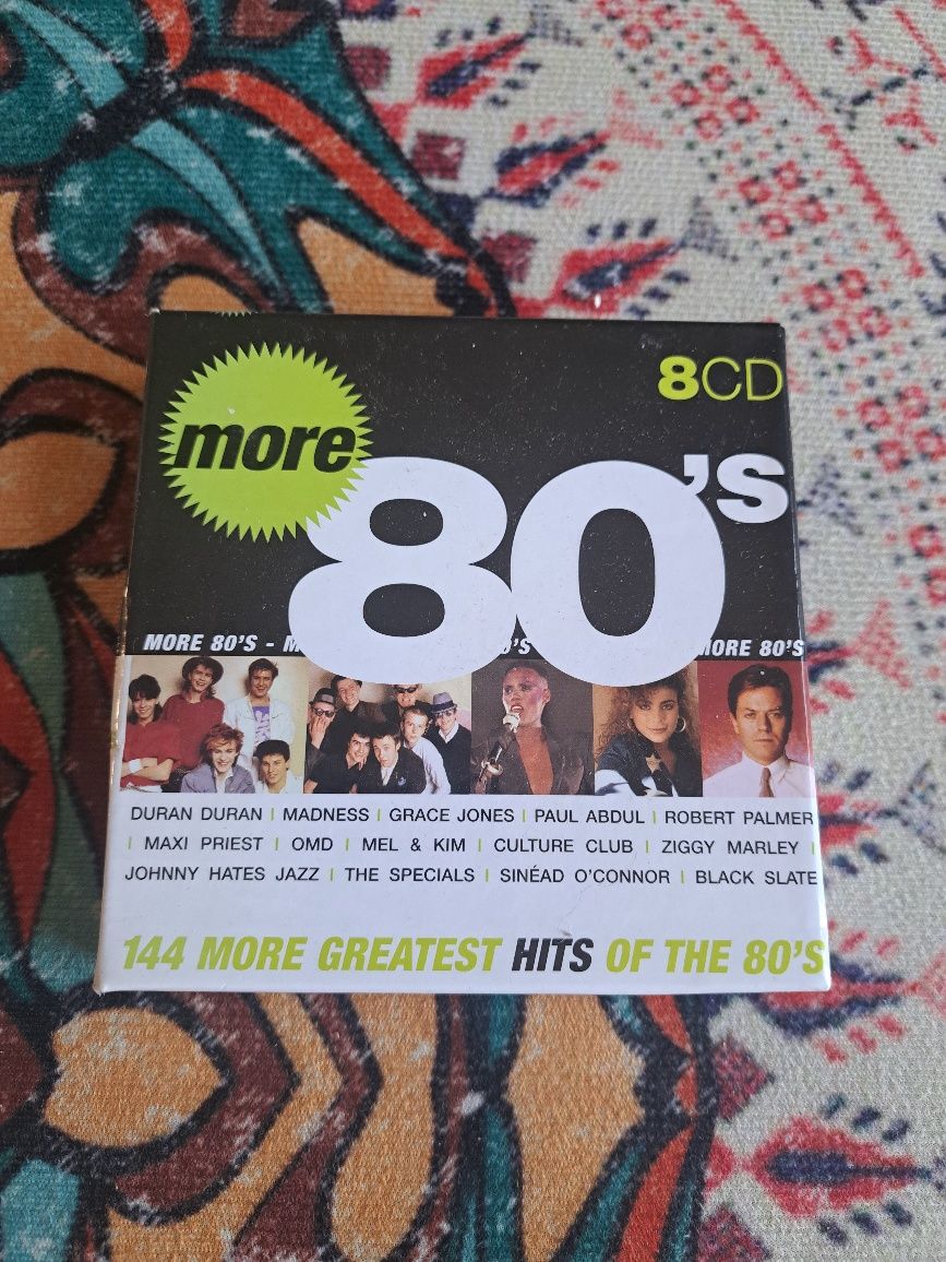 Zestaw 8 CD more 80's 144 more greatedt hits of the 80's