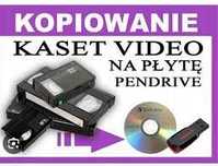 Kopiowanie Kaset VHS, Płyt DVD NA Pendrive lub Płyt DVD na pendrive
