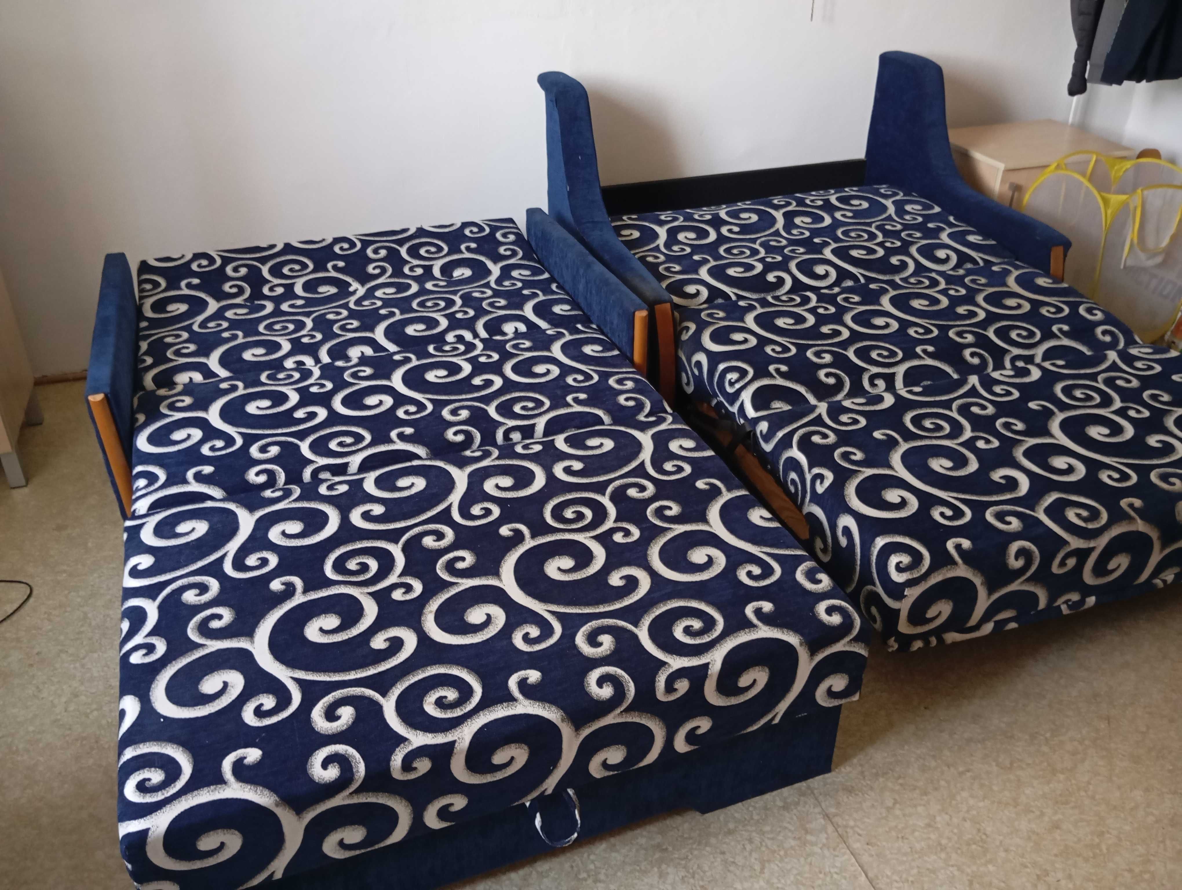 Sofa jednoosobowa rozkładana
