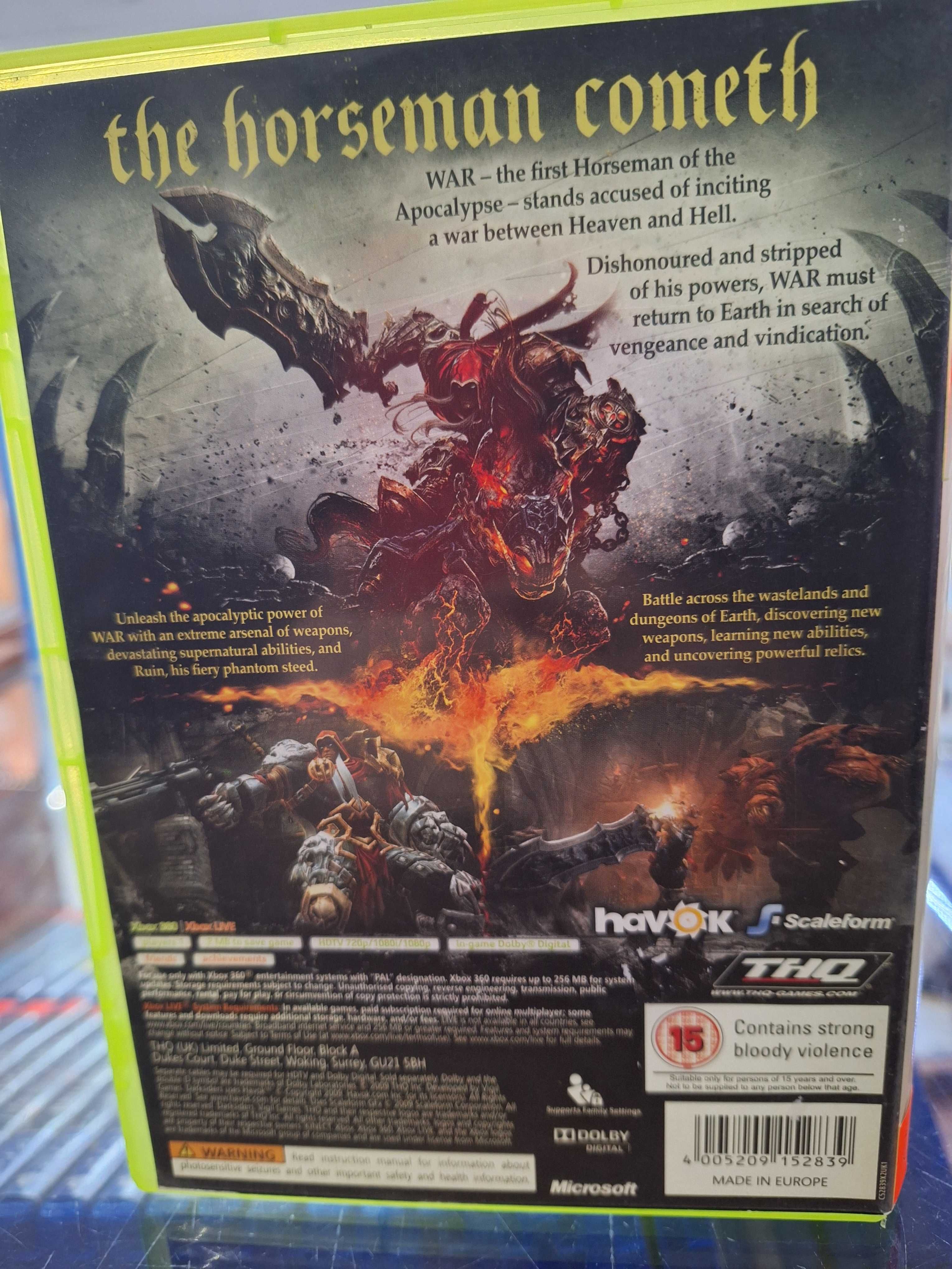 Darksiders Xbox 360, BDB, Sklep, Wysyłka, Wymiana Centrum Grania