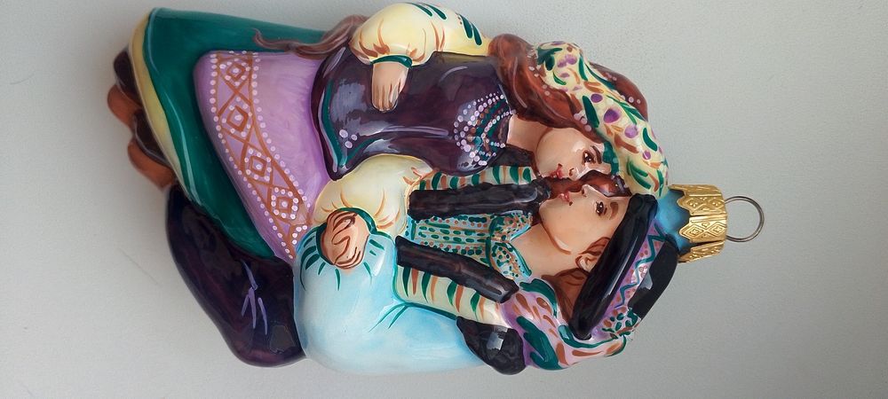 Ялинкова прикраса Різдвяні історії "Танцюючі українці"