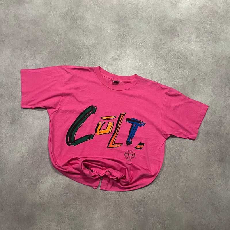 Vintage Koszulka Cult Spellout T-Shirt Single Stitch Retro Y2K 90s