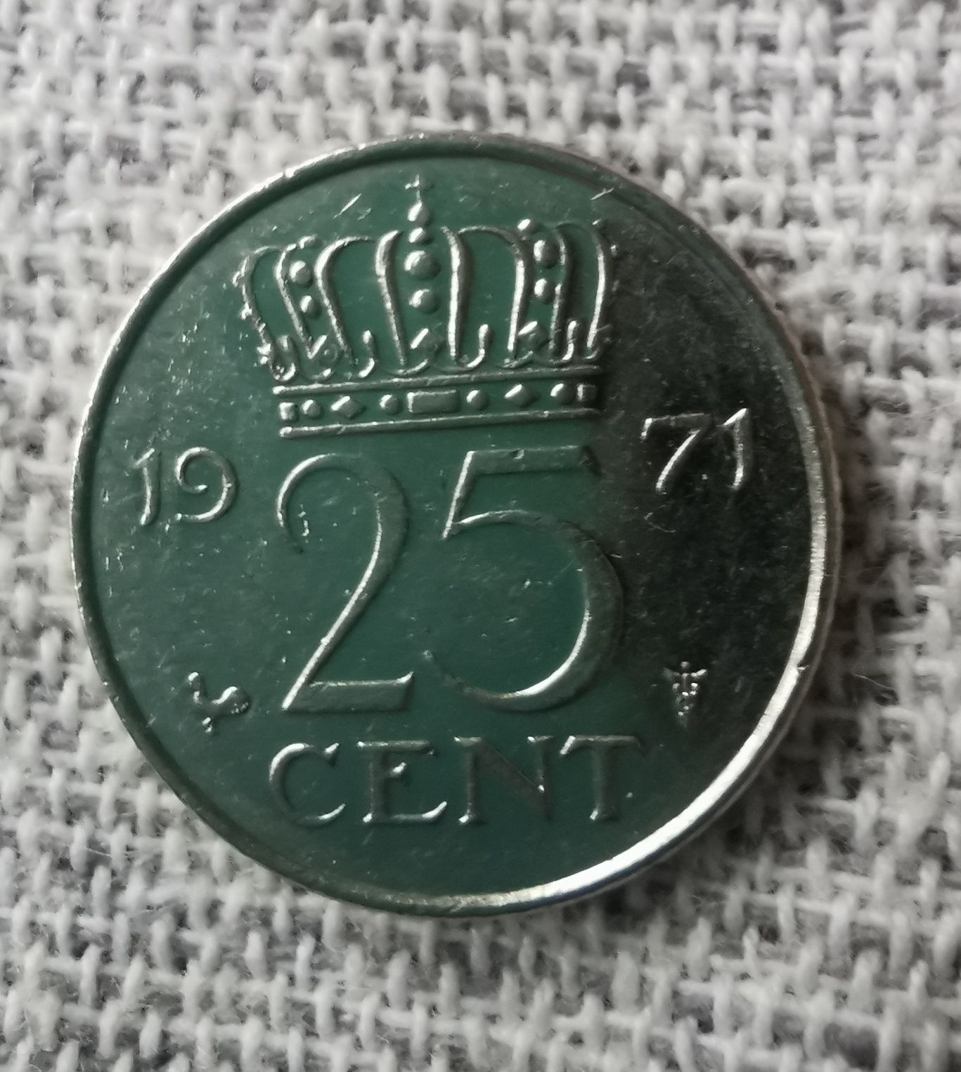 Moedas de 25 cêntimos Holanda para colecionadores