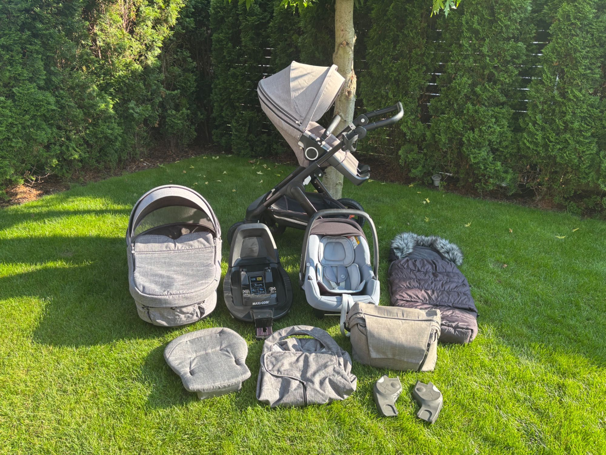 Wózek Stokke Trailz – duży zestaw!
