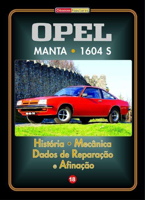 Opel Manta / 1604 S - Manual Técnicos em Português