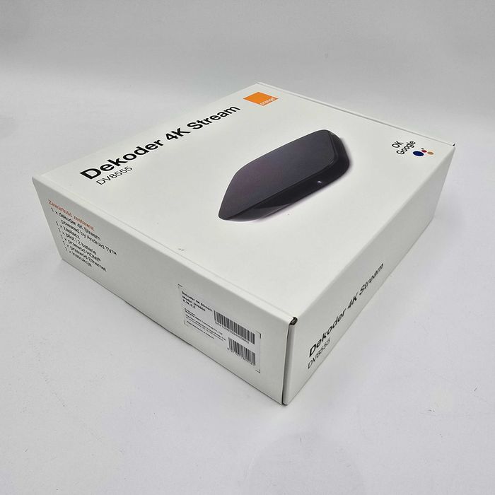 NOWY! Dekoder ORANGE 4K Stream ANDROID TV 10 YouTube Netflix Google