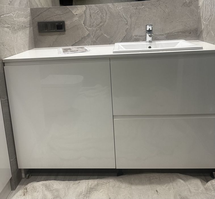 Szuflady  2 szt biały połysk