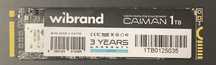SSD накопичувач NVMe Wibrand Caiman 1TB