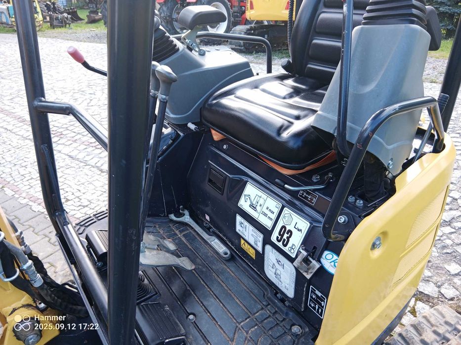 Minikoparka Yanmar VIO17, rok 2022