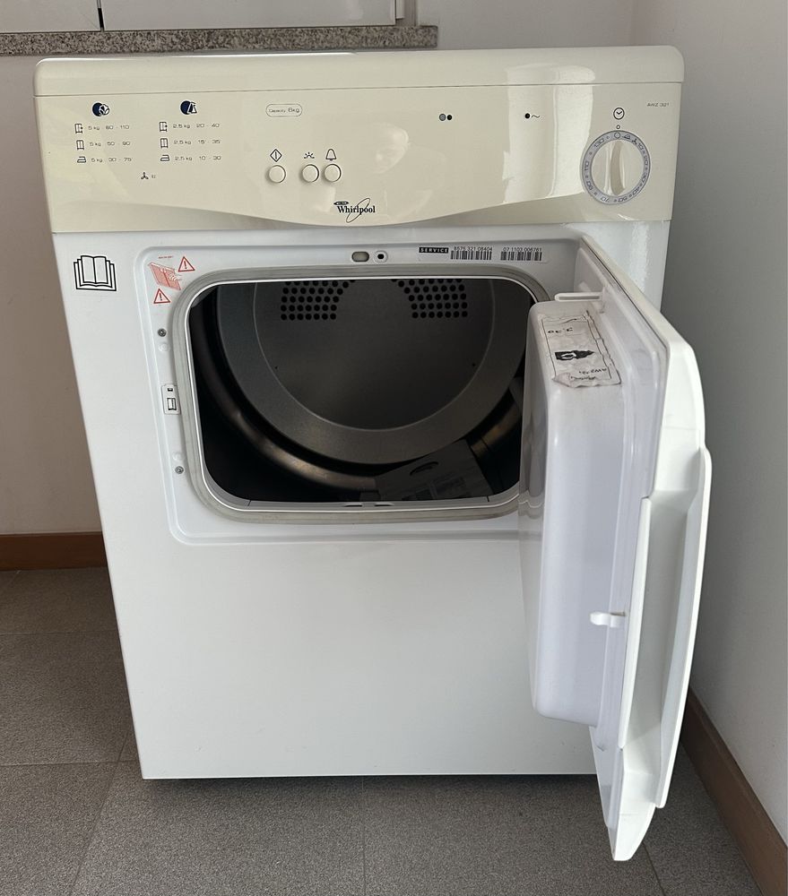 Maquina secar roupa whirlpool