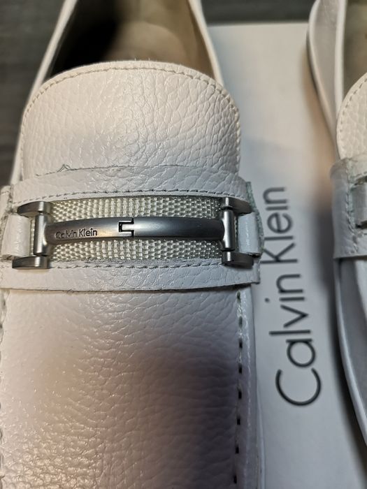 Белые макасины Calvin Klein 44 размер