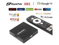TV Box Rocktek GB1 2/16Gb Realtek 1315C GoogleTV 12 NETFLIX приставка