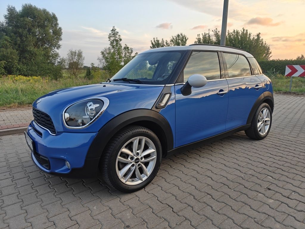 Mini Cooper S Countryman 184km Automat Piękny Kolor 118tys km