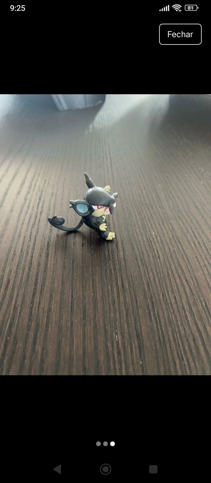 Boneco Pokémon Rattata Alola