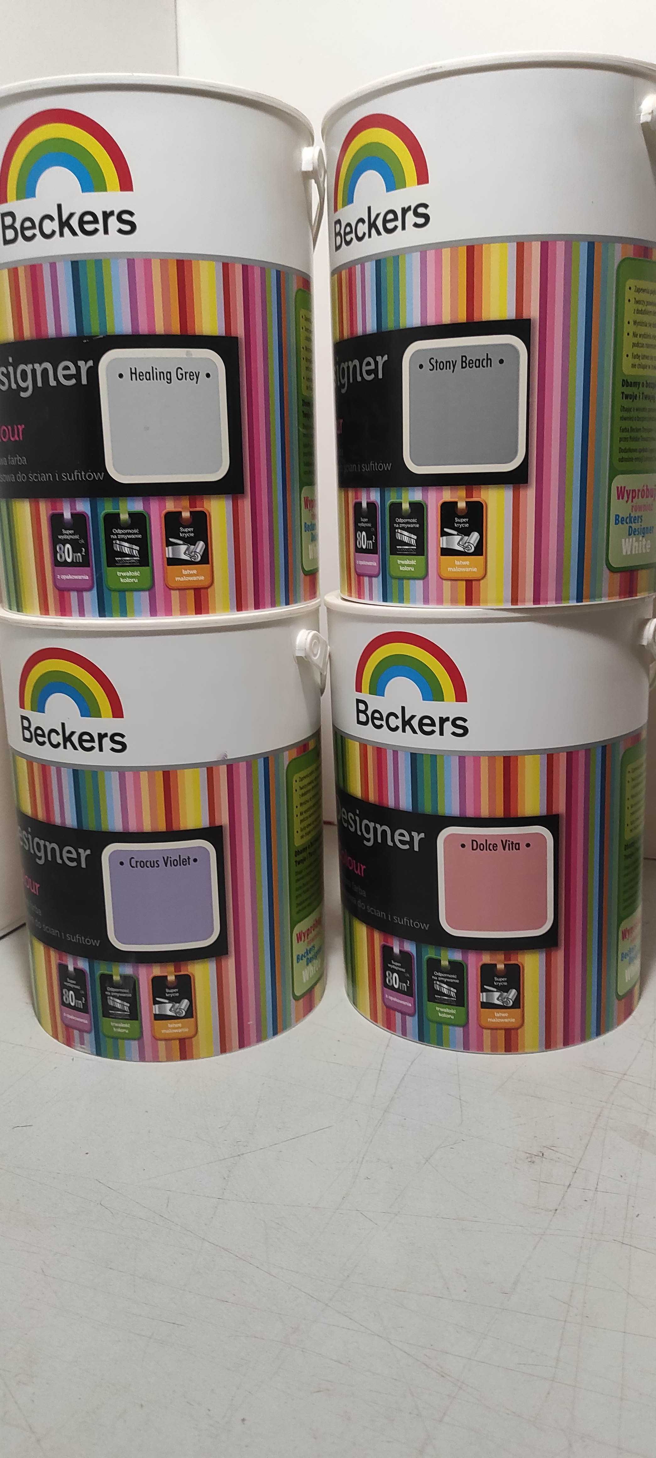 Sprzedam lateksową farbę do ścian Beckers