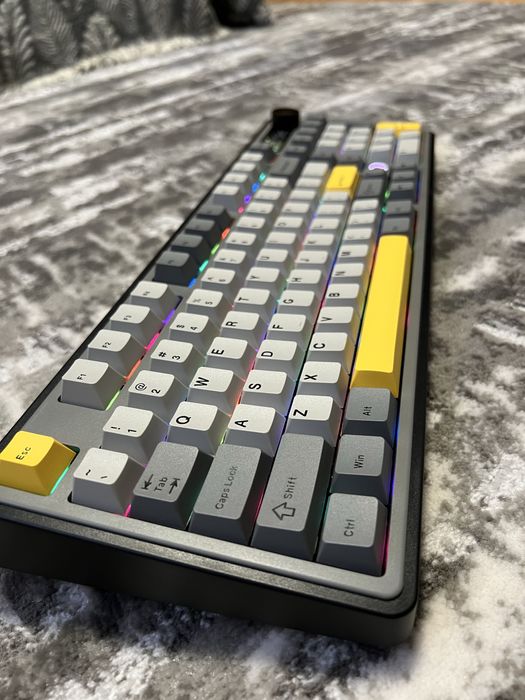 Механічна ігрова клавіатура AJAZZ АK980 - бездротова з RGB екраном