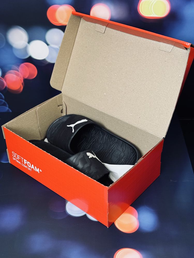 Шлепки Puma / Тапочки Пума / сланцы Пума / шльопанці Пума / карці Пума