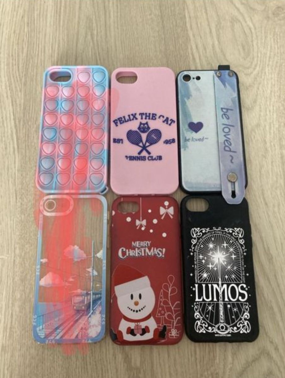 Чохли на айфони 7, se 2020, 10, 7plus,8plus