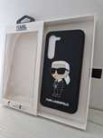 Oryginalne Etui KARL LAGERFELD Silicone Ikonik hardcase do Samsung S23