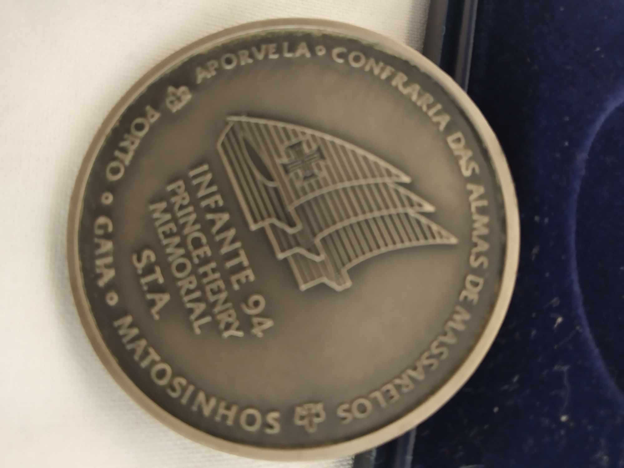 medalha prata comemorativa regata Infante 94