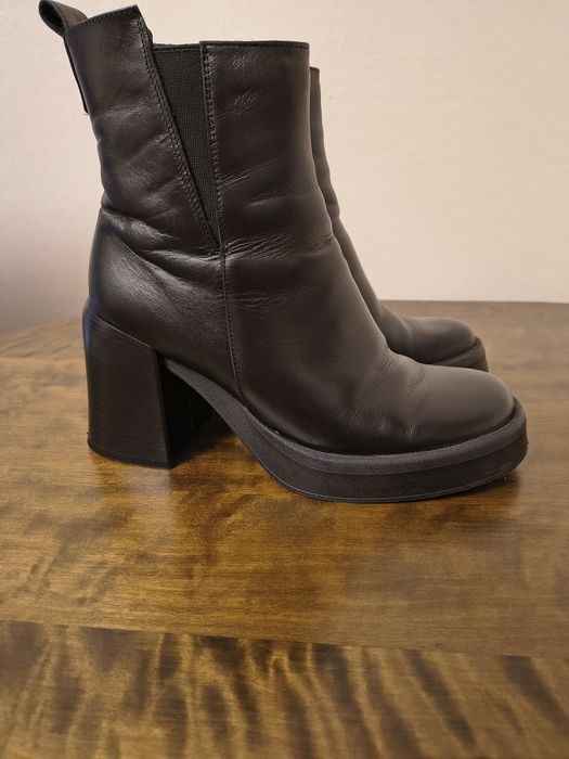 Botki skórzane 40 Acord