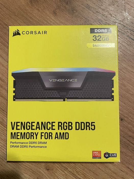 Pamięci RAM Corsair Vengeance RGB DDR5 32 GB 5600MHz CL40