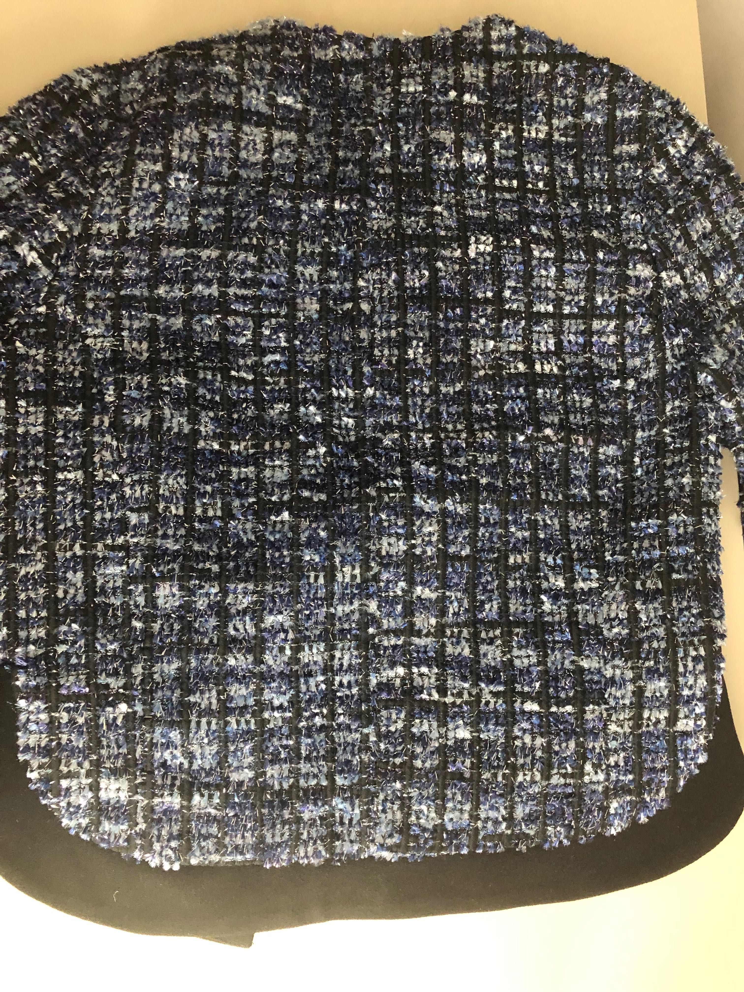 MARYNARKA chanelka cudna r.S błyszcząca nitka boucle H&M