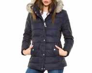 Kurtka damska czarna puchowa Tommy Hilfiger