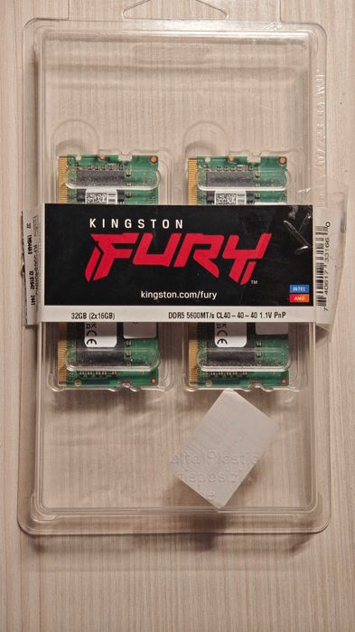 Оперативна пам'ять Micron 16GB(2х8) SO-DIMM DDR5 4800 MHz для ноутбука