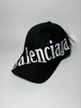 Кепка бейсболка balenciaga чорна біла