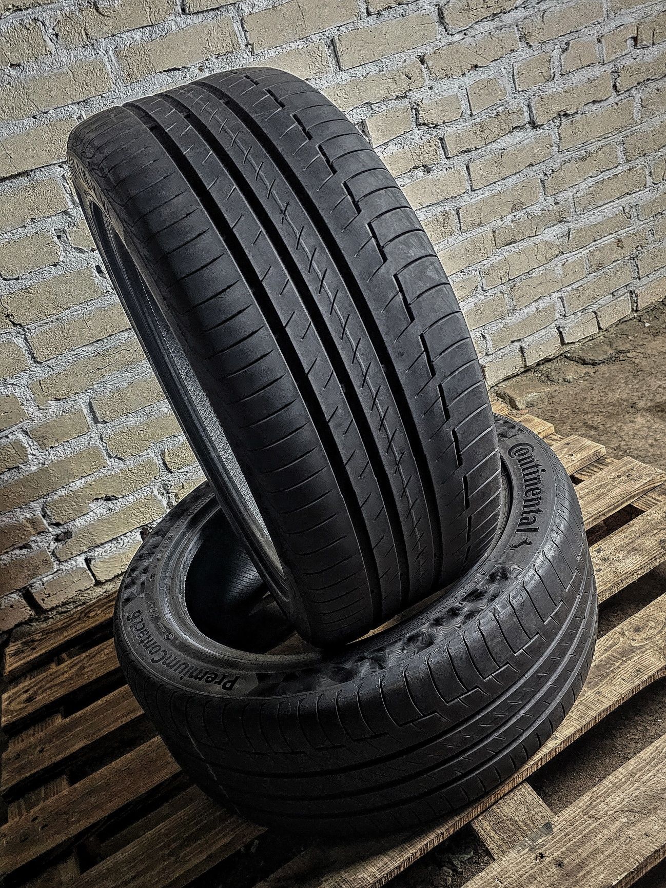 Пара 245/45r19 Continental | 2023 | 6.5mm | Czech | Преміум шини/Ідеал
