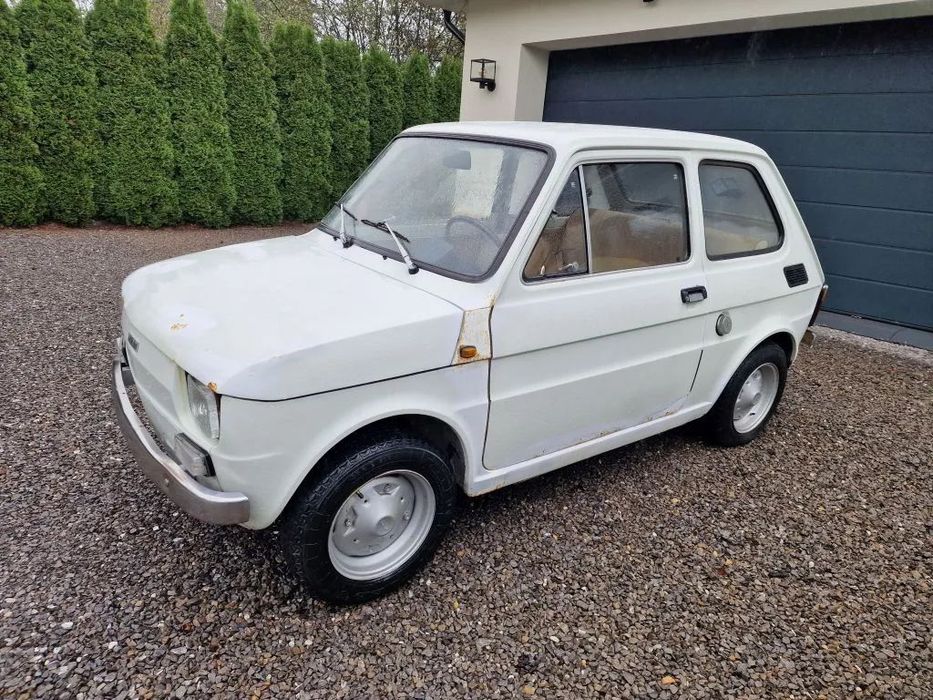 Fiat 126 Fiat 126,1974,Jeden właściciel,Palący, Jeżdżący,Zarejestrowany zabytek