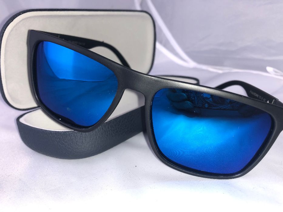 Okulary Polaryzacyjne FILTR UV Ray Ban Przeciwsłoneczne lustrzanki 705