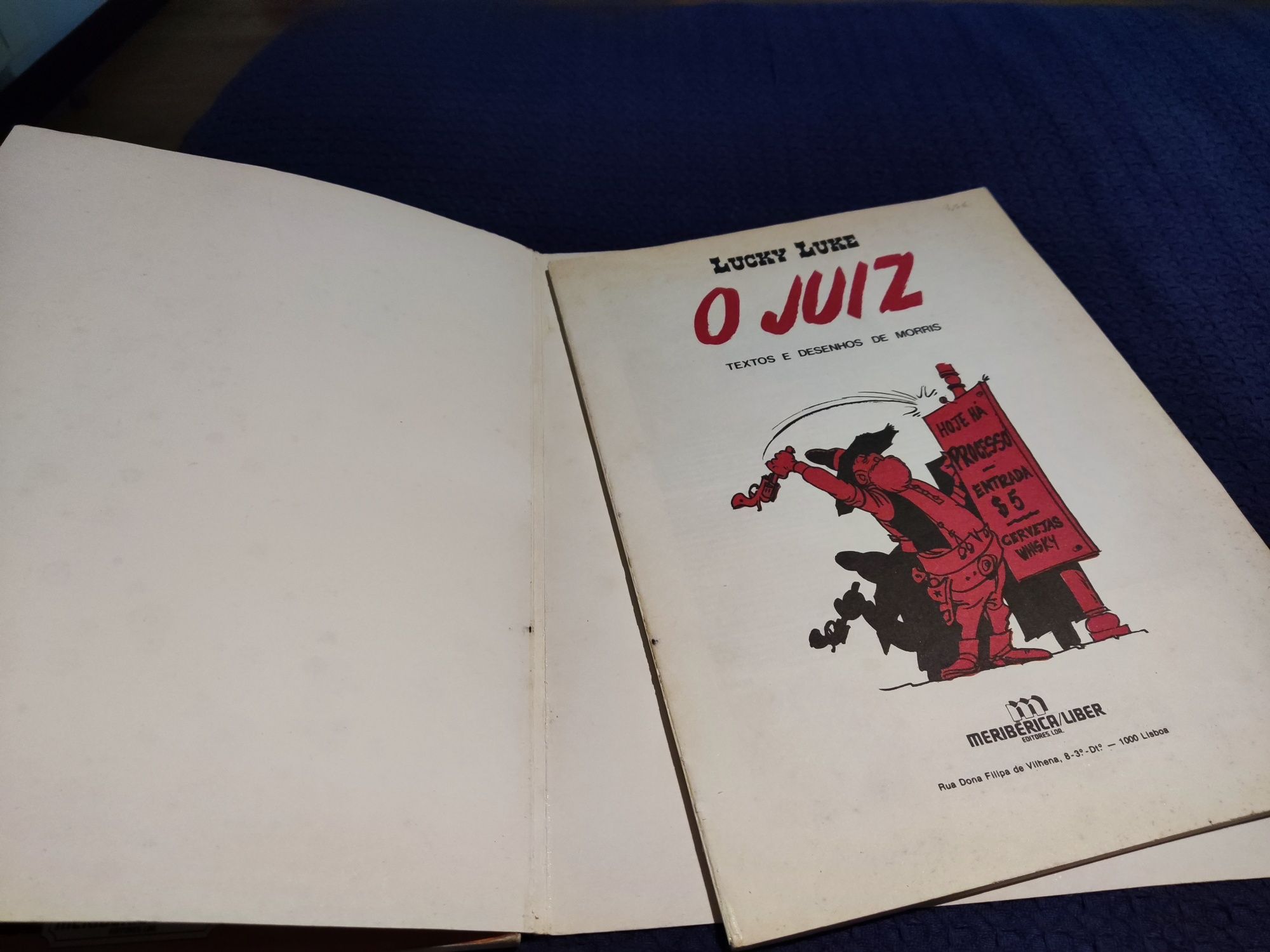 Bd Lucky Luke "o juiz" "a 20° de cavalaria" Negociável