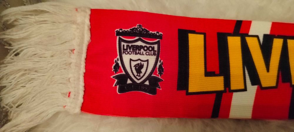 Mini szalik dwustronny Liverpool