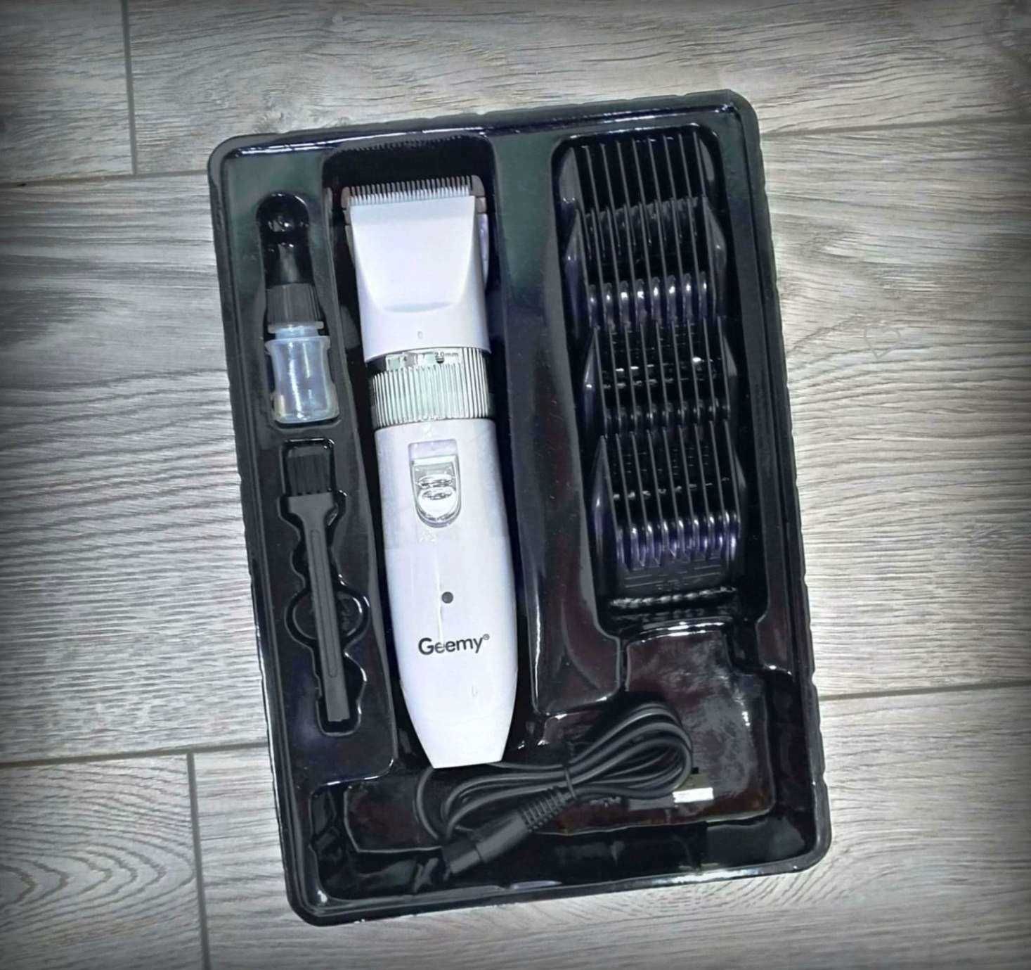 Машинка для стрижки животных GM-634 USB аккумуляторная новая