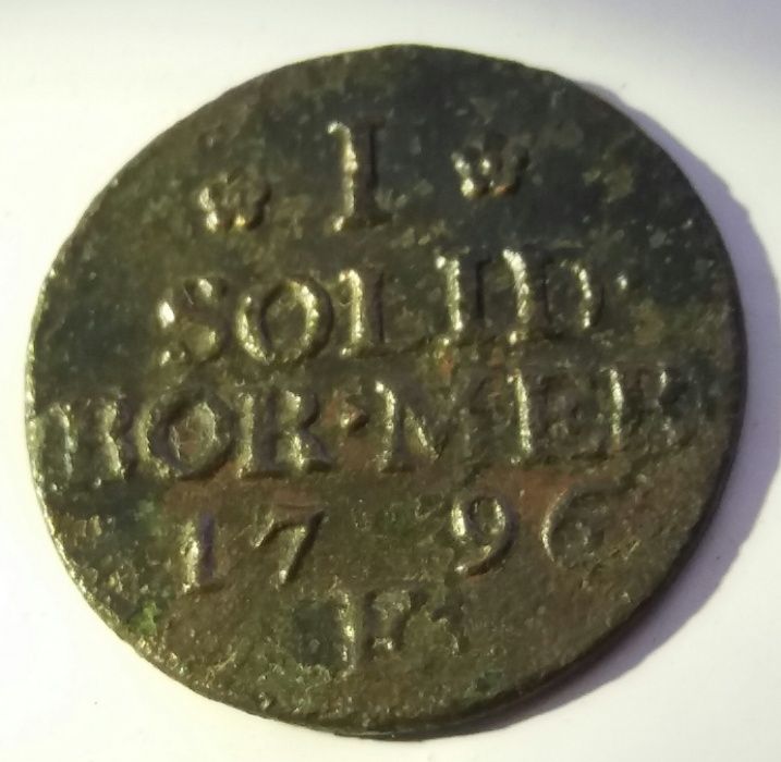 s M286,, szeląg SOUTH Prusy Solidus C# 1 1796E solid