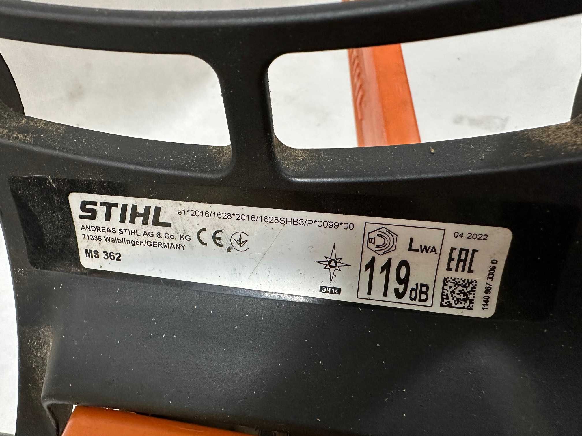 Piła Pilarka spalinowa łańcuchowa STIHL MS 362 - stan bardzo dobry